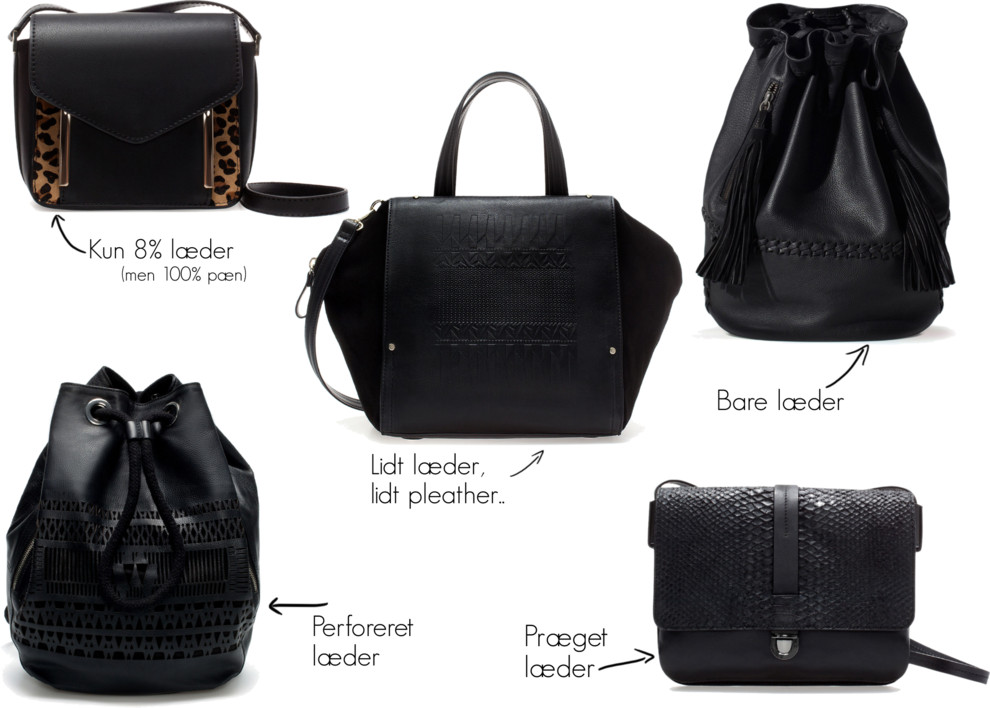 Leather bags @Zara